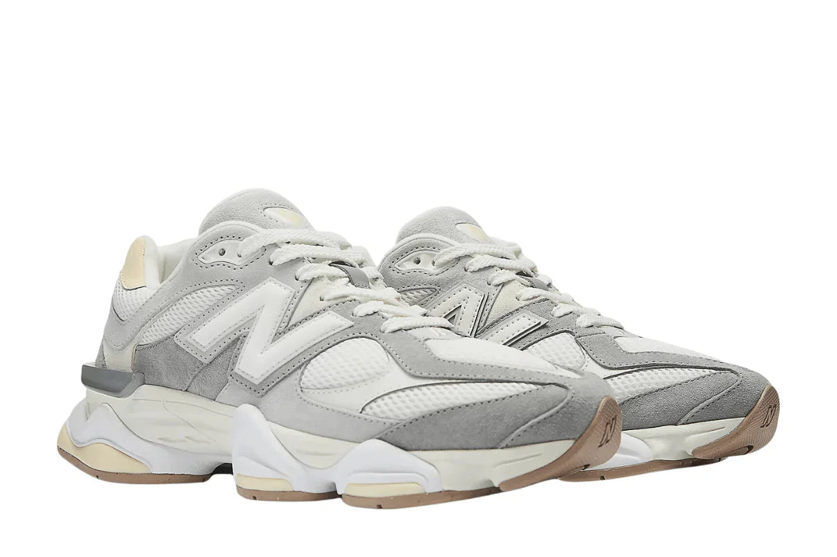 Tênis New Balance 9060 Mesh Slate Grey Calcium Cinza vista superior