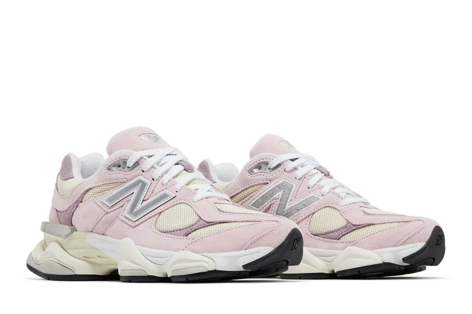Tênis New Balance 9060 Rose Sugar Angora Rosa vista superior