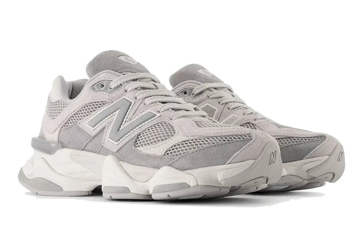 Tênis New Balance 9060 Slate Grey Raincloud Cinza vista superior