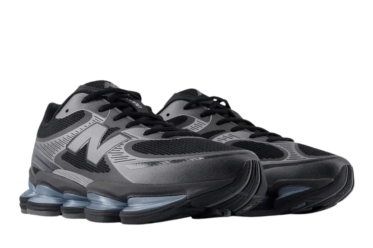 Tênis New Balance Abzorb 2000 Black Preto detalhe do material