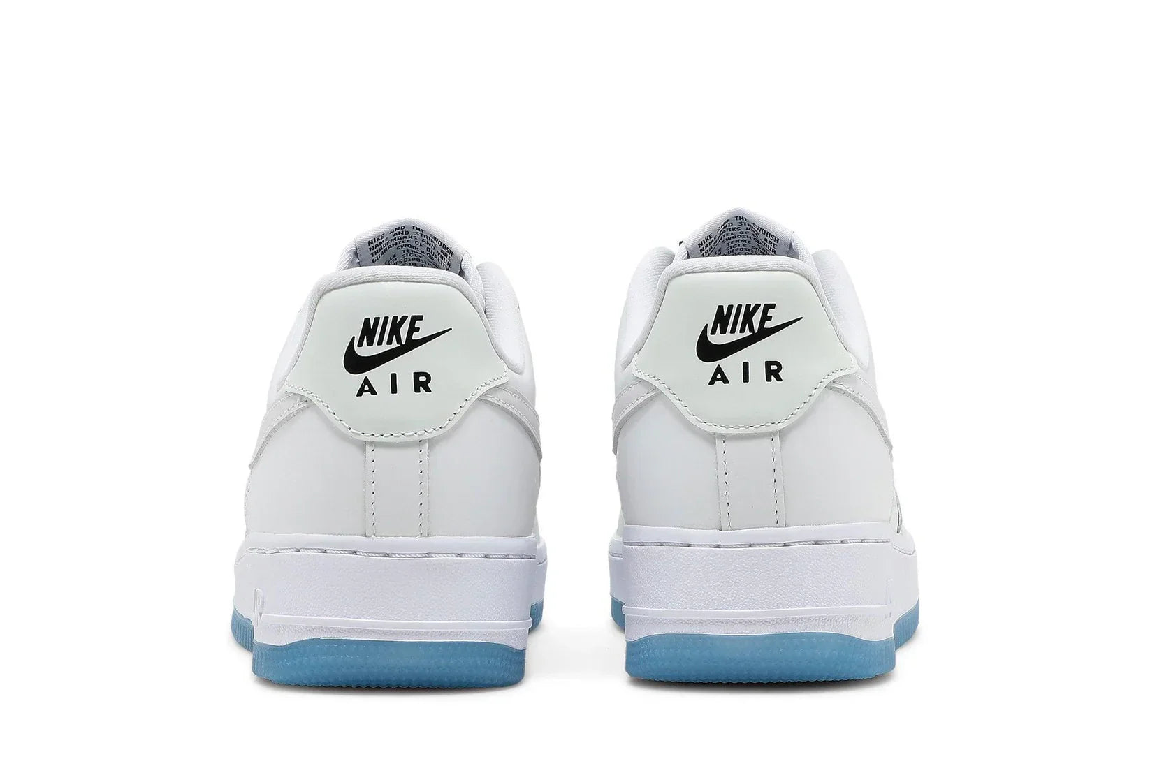 Tênis Nike Air Force 1 Low LX UV Reactive Branco detalhe do material