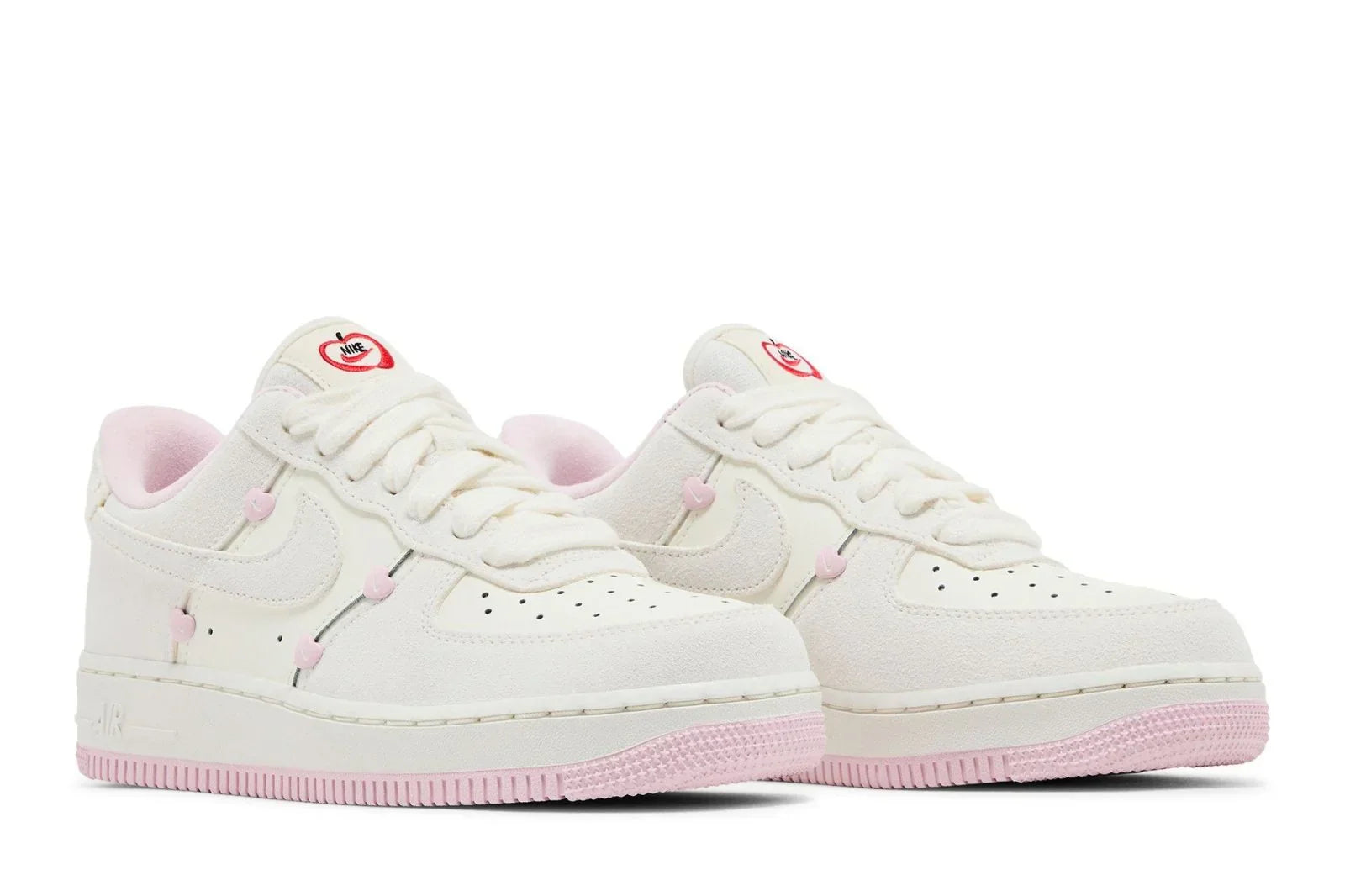 Tênis Nike Air Force 1 Low Valentines Day (2025) Branco detalhe do material