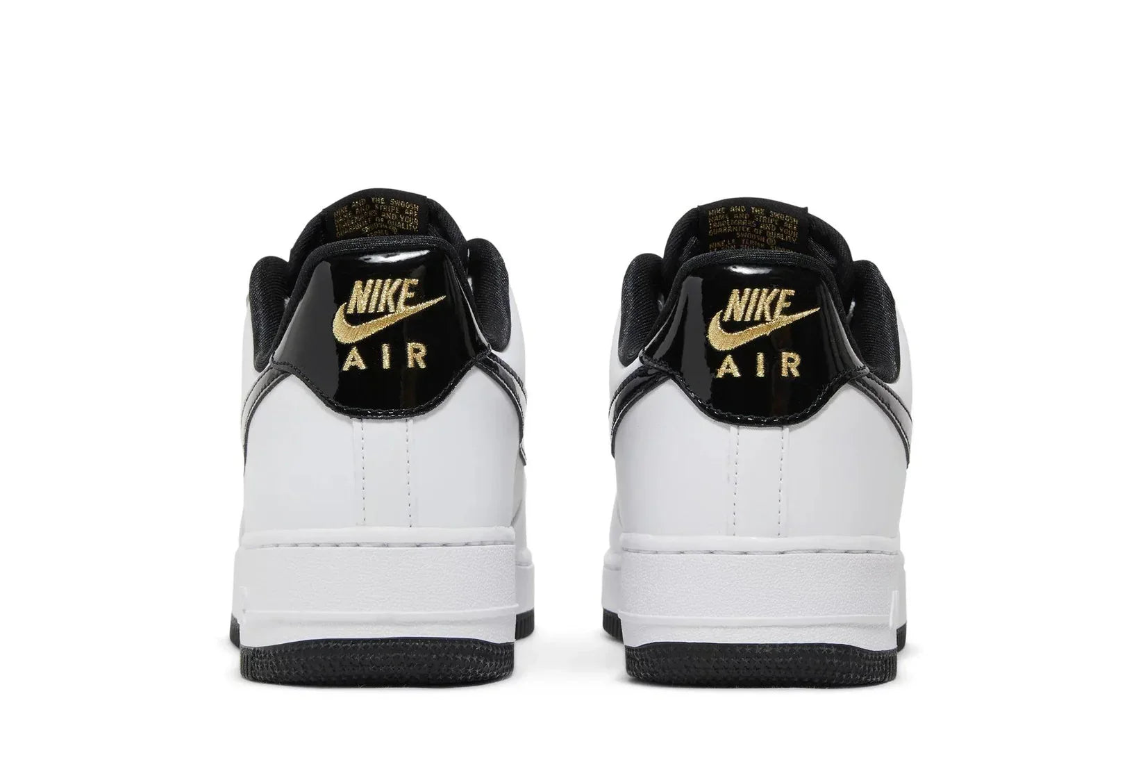 Tênis Nike Air Force 1 Low World Champ Branco detalhe do material