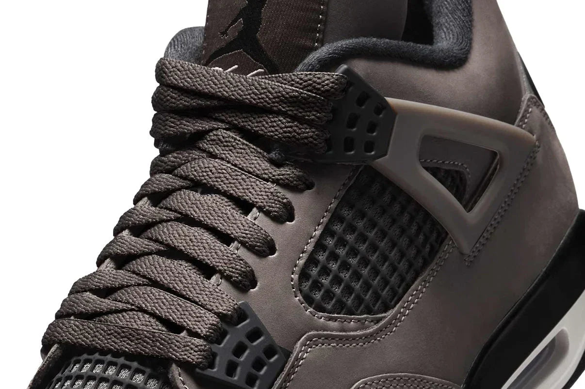 Tênis Nike Air Jordan 4 Cave Stone and Black Marrom detalhe interno