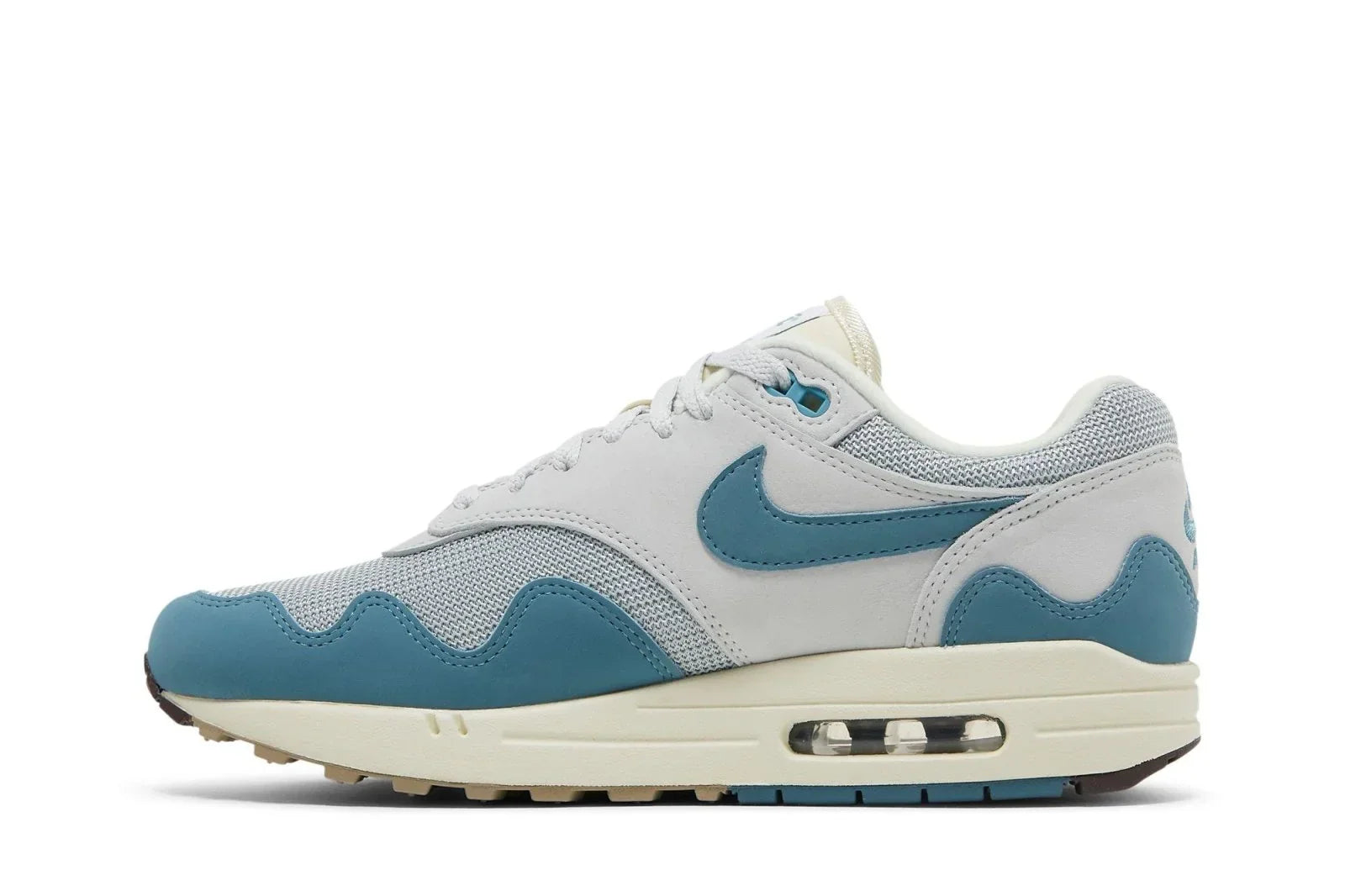 Tênis Nike Air Max 1 x Patta Noise Aqua Azul vista traseira