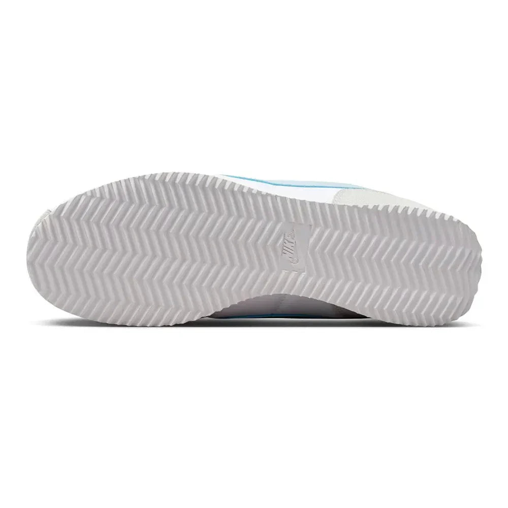 Tênis Nike Cortez Light Armory Navy Blue Branco detalhe do solado