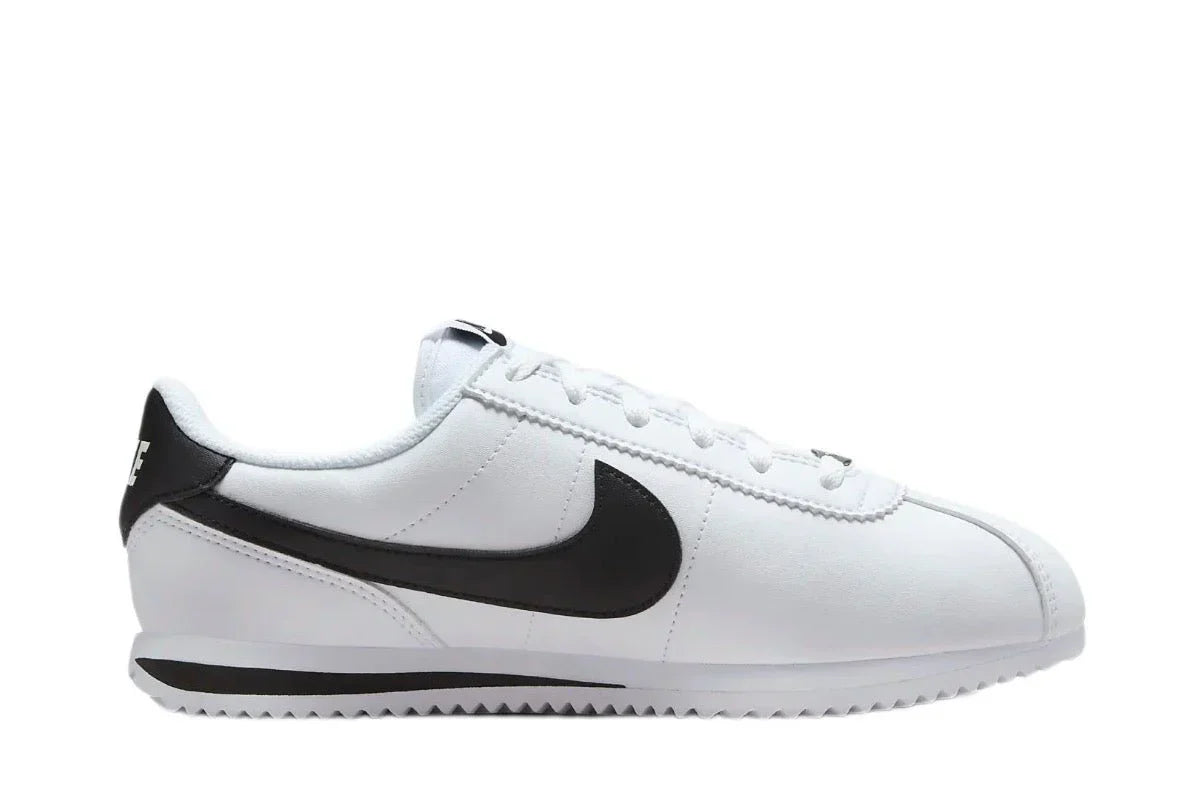 Tênis Nike Cortez White Black Branco vista superior