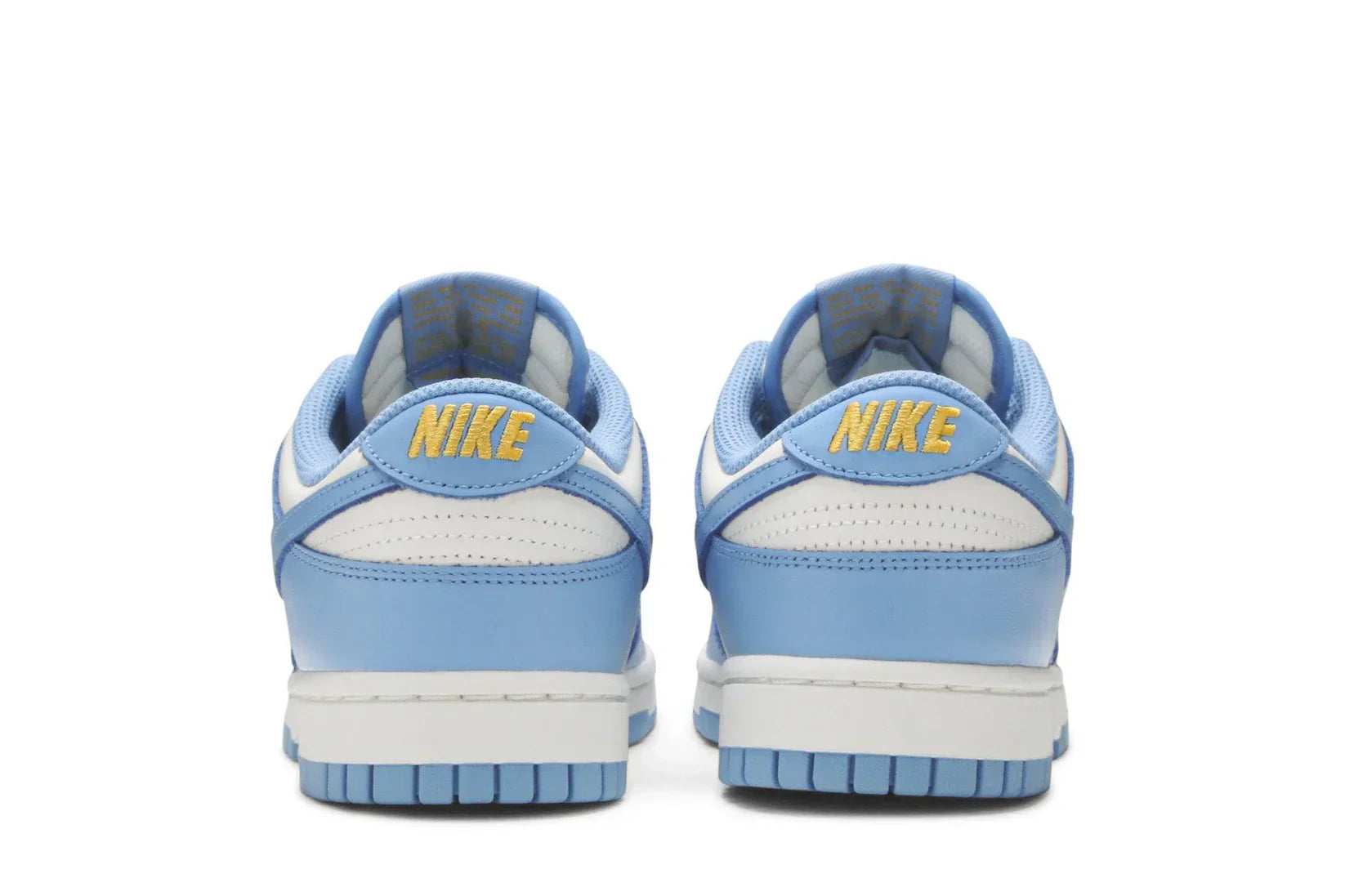 Tênis Nike Dunk Low Coast Azul vista traseira