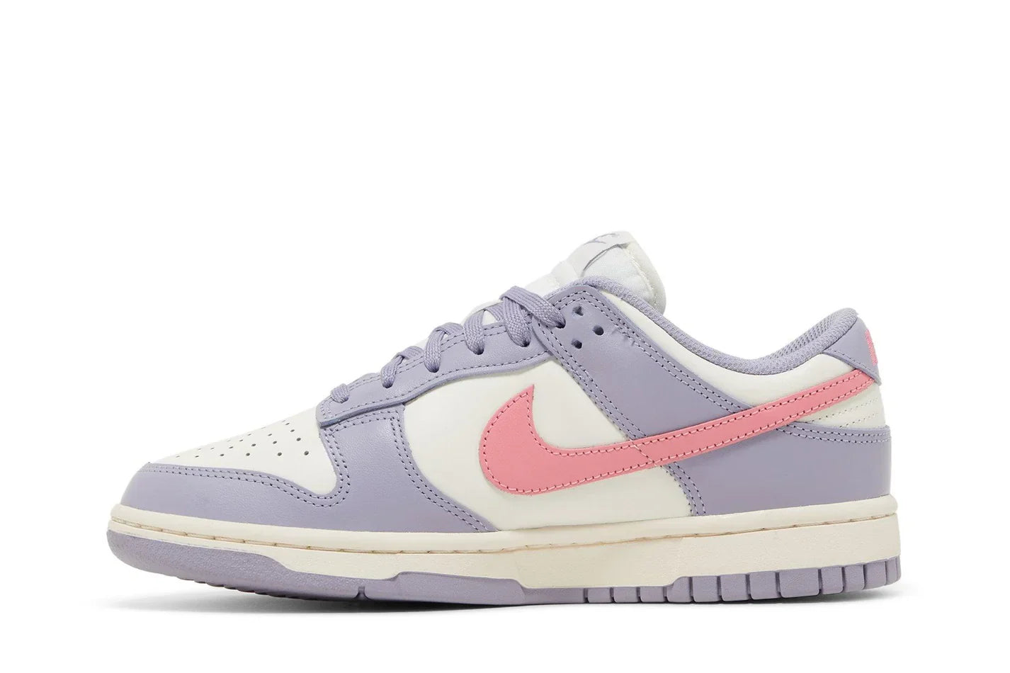 Tênis Nike Dunk Low Indigo Haze Roxo vista traseira