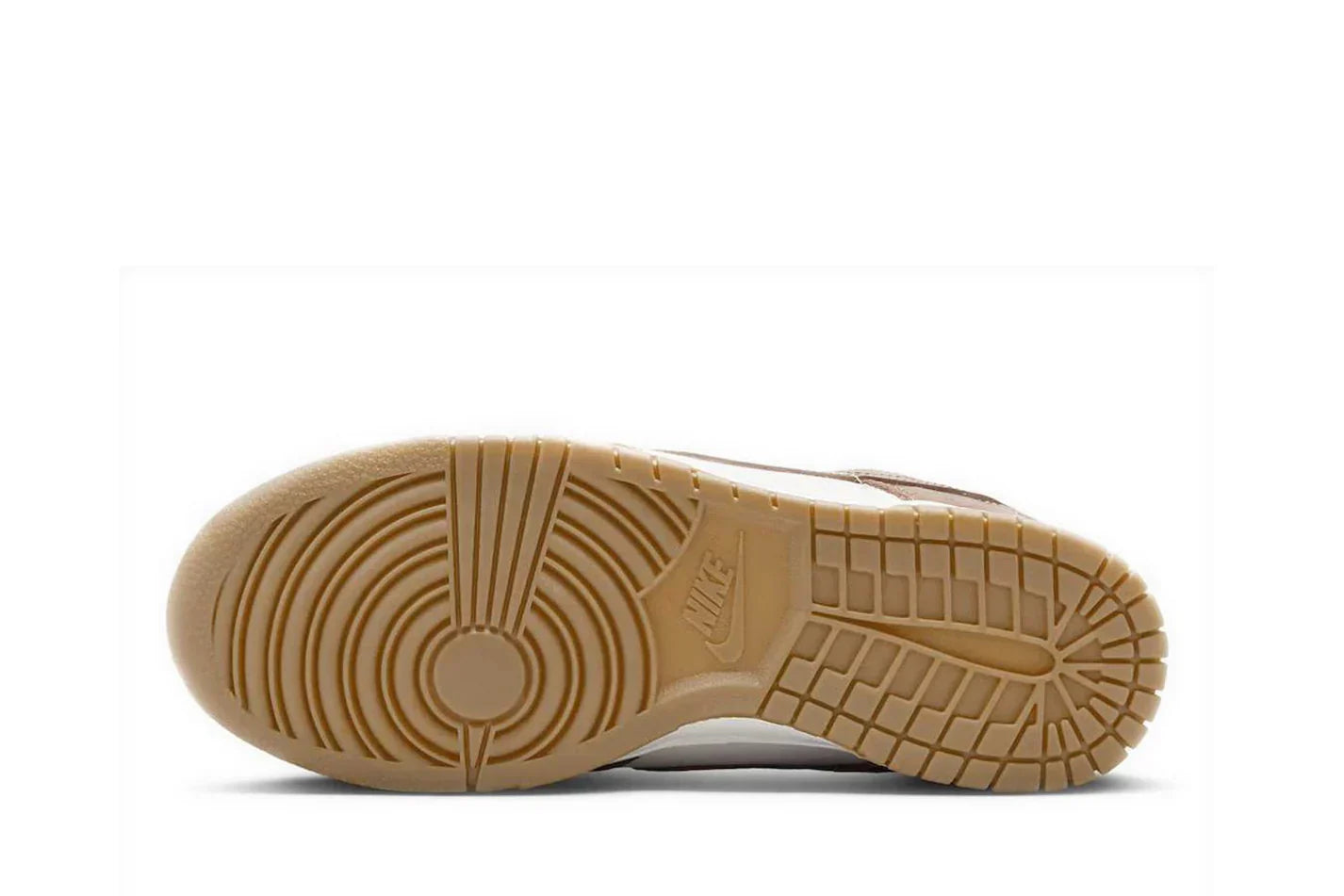 Tênis Nike Dunk Low Lx Brown Ostrich Marrom detalhe do material