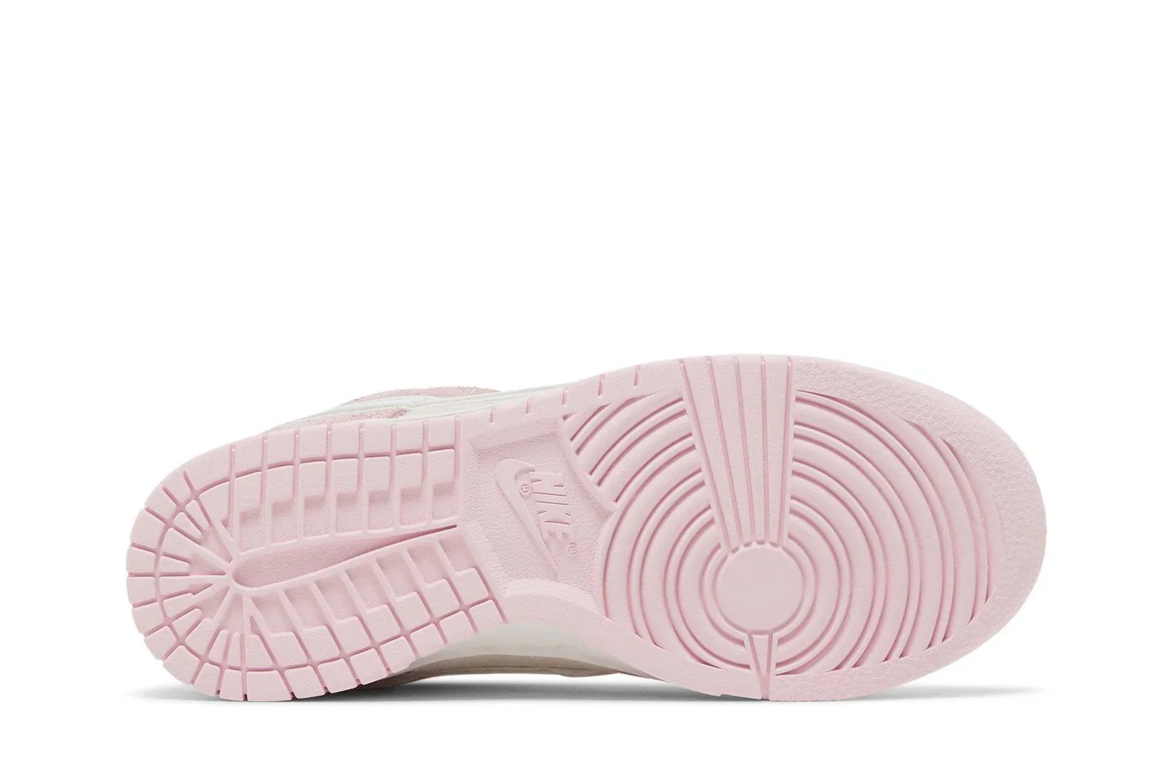 Tênis Nike Dunk Low LX Pink Foam Rosa detalhe do material