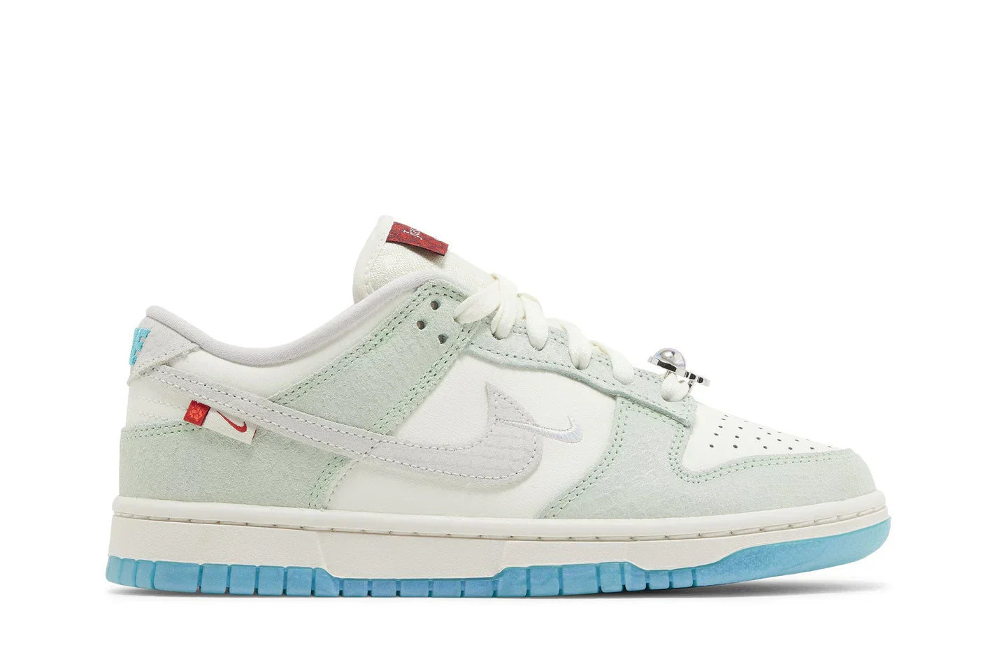 Tênis Nike Dunk Low Lx Year of Dragon 2024 Verde vista superior