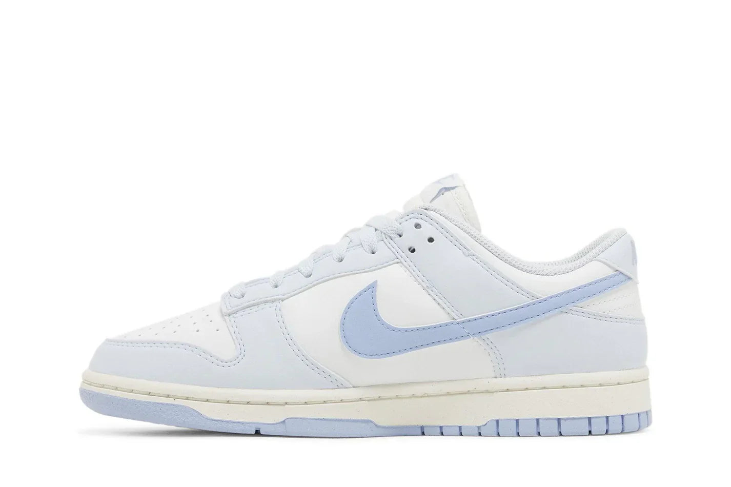 Tênis Nike Dunk Low Next Nature Blue Tint Azul detalhe do solado