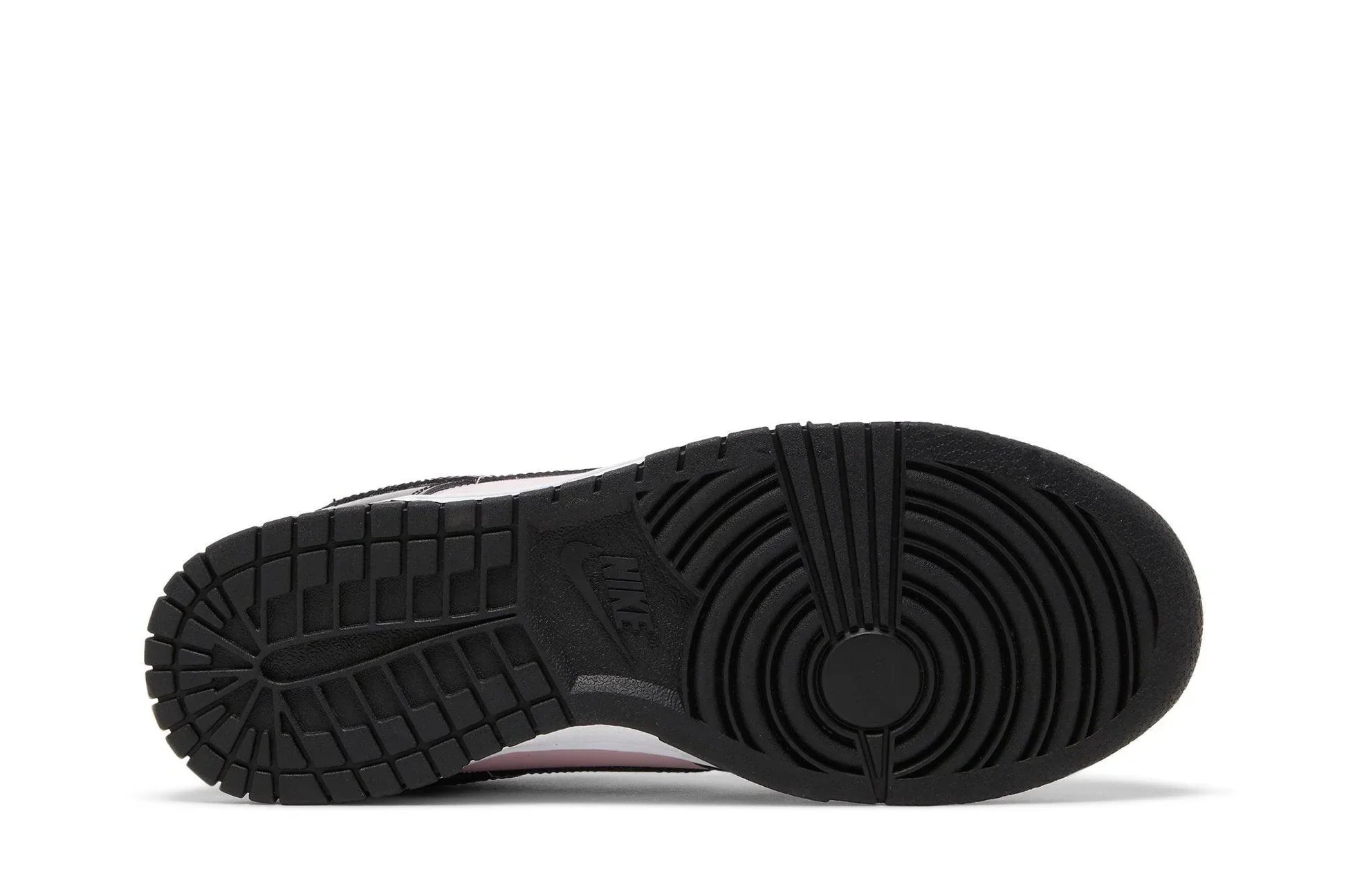 Tênis Nike Dunk Low Pink Foam Black Rosa/Preto detalhe do material