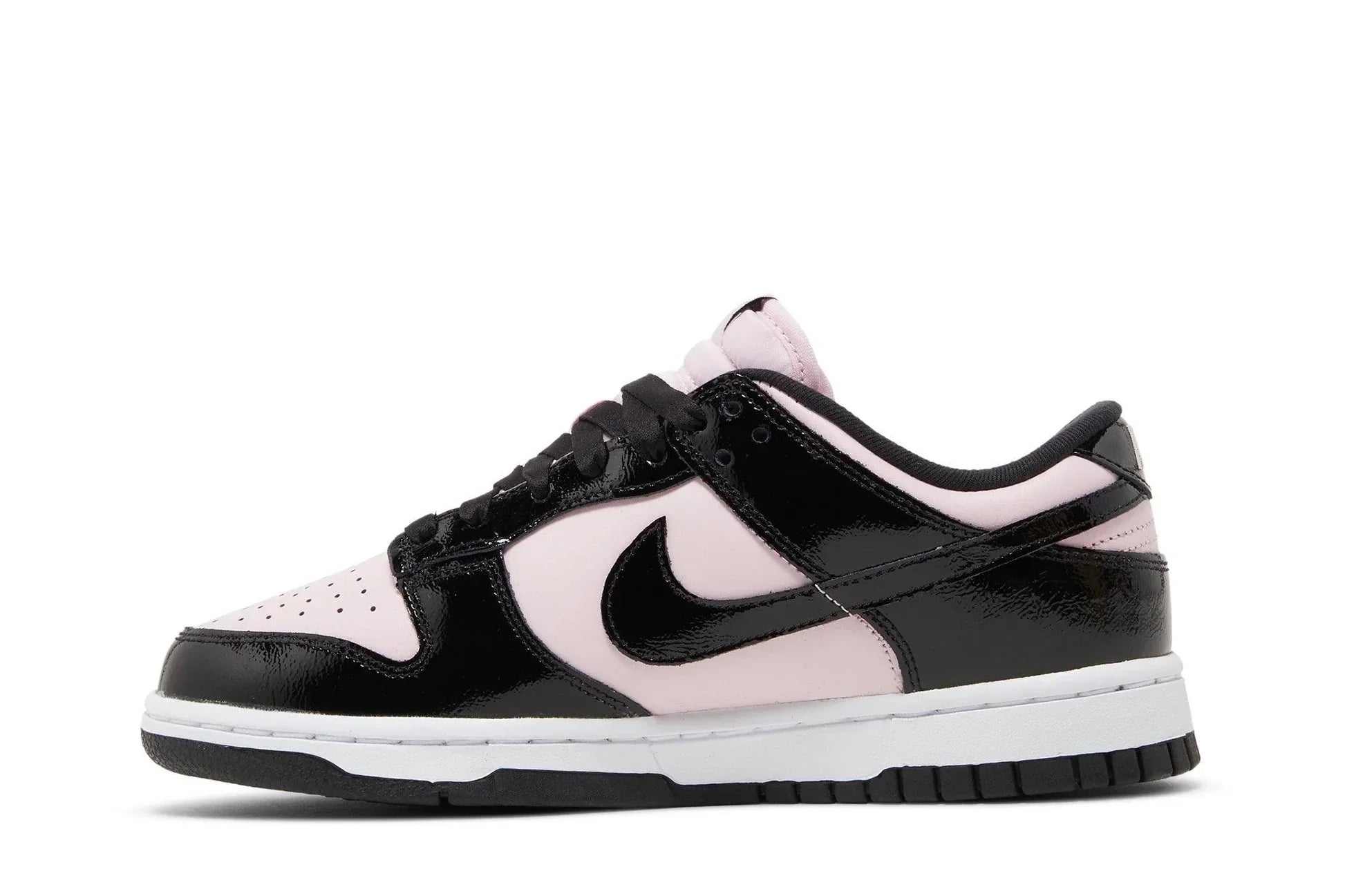Tênis Nike Dunk Low Pink Foam Black Rosa/Preto vista traseira