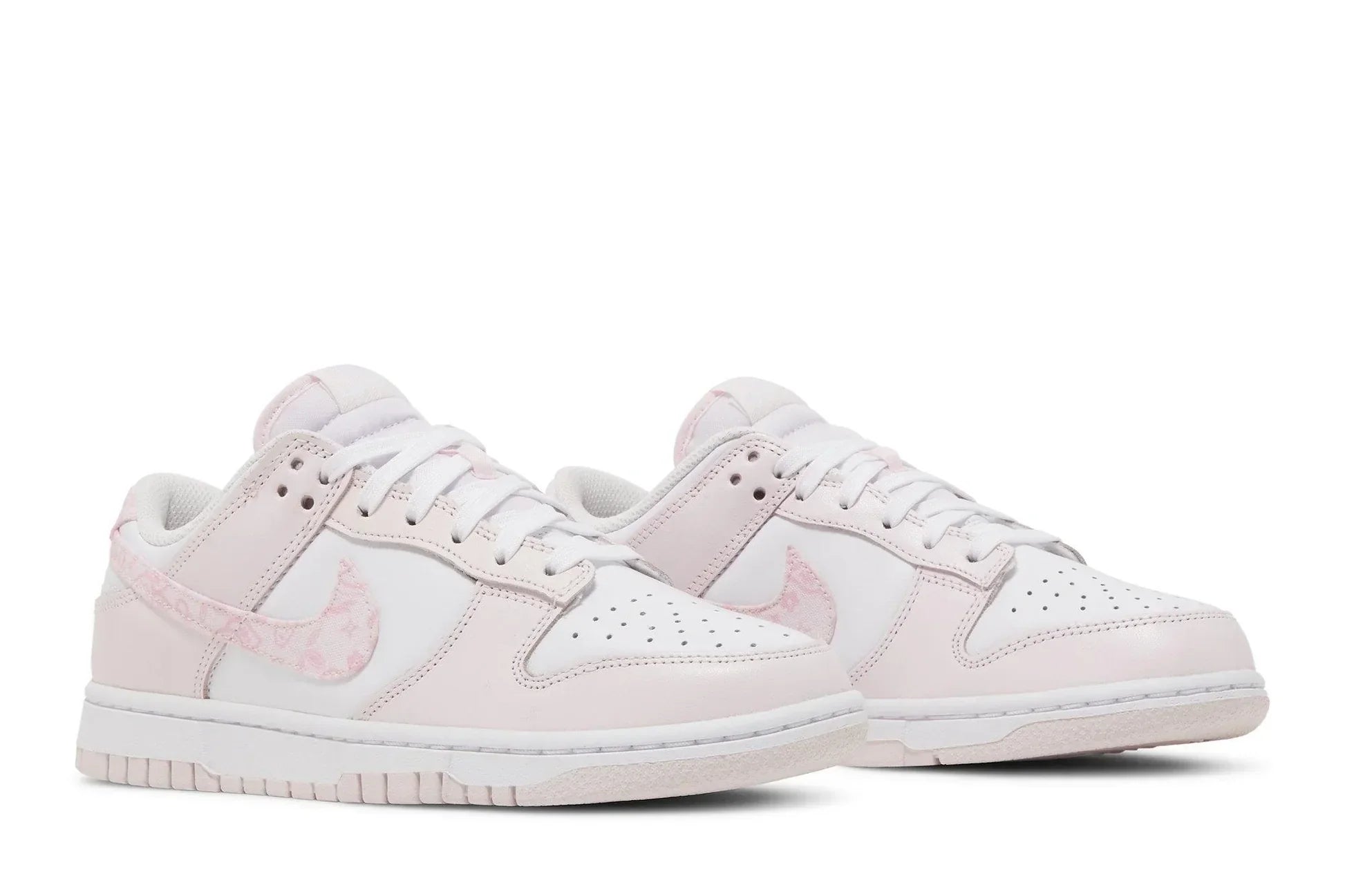 Tênis Nike Dunk Low Pink Paisley Rosa vista superior