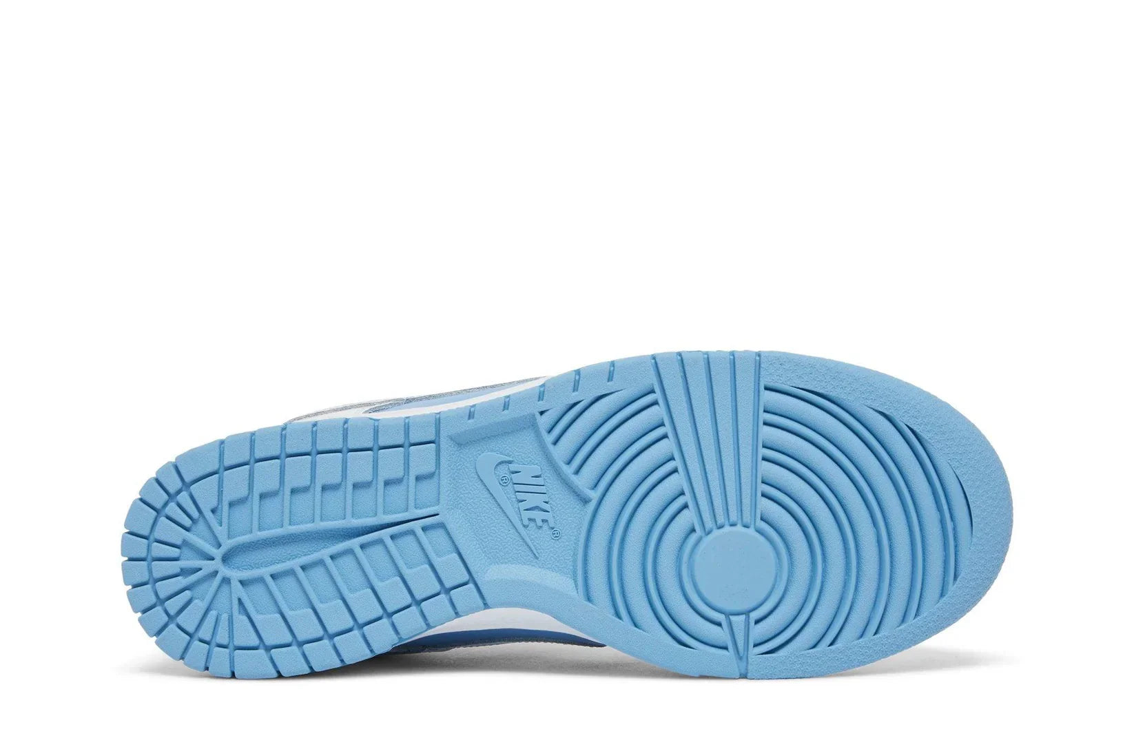 Tênis Nike Dunk Low Reverse University Blue Azul detalhe lateral