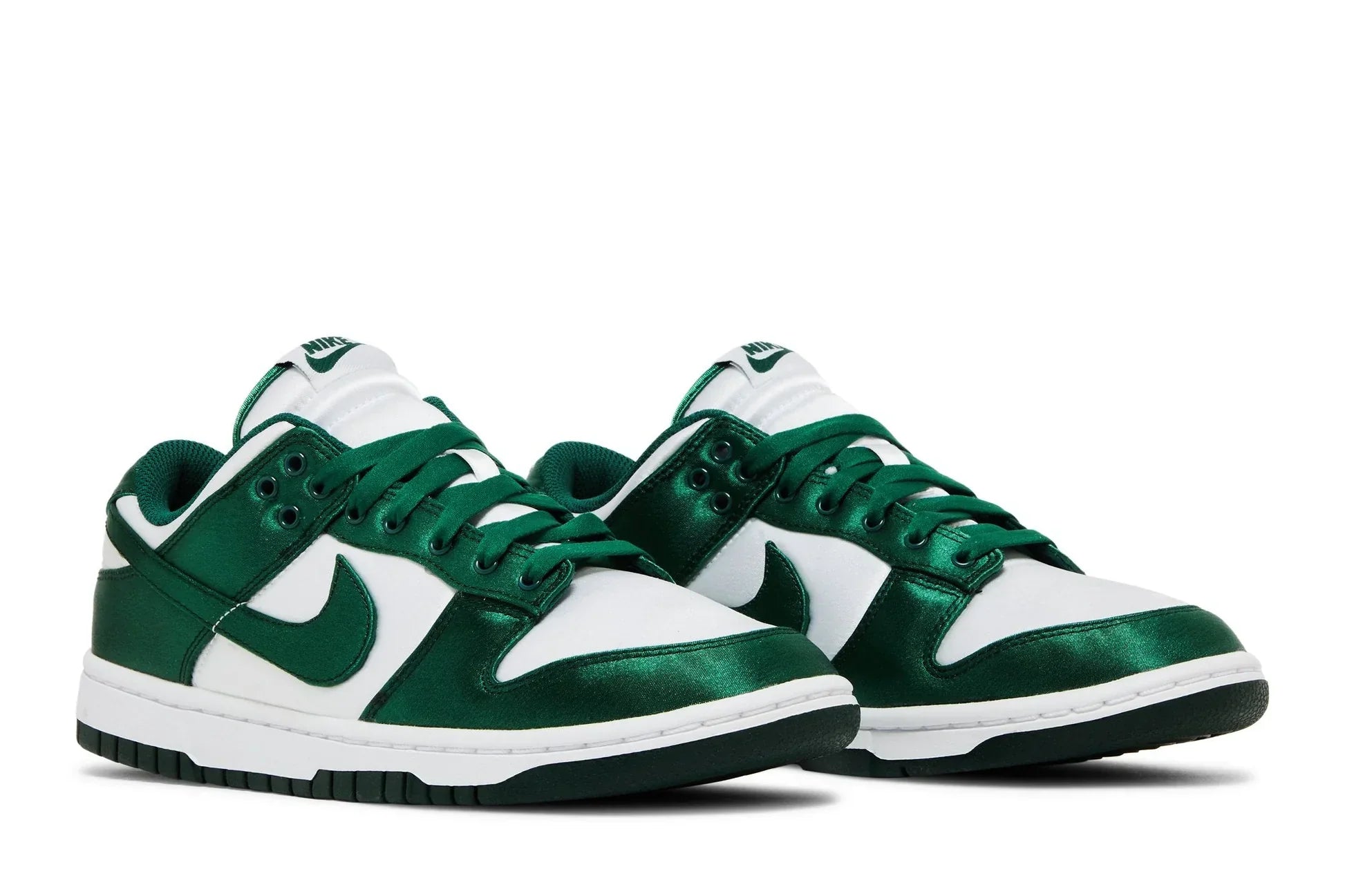 Tênis Nike Dunk Low Satin Green Verde vista superior