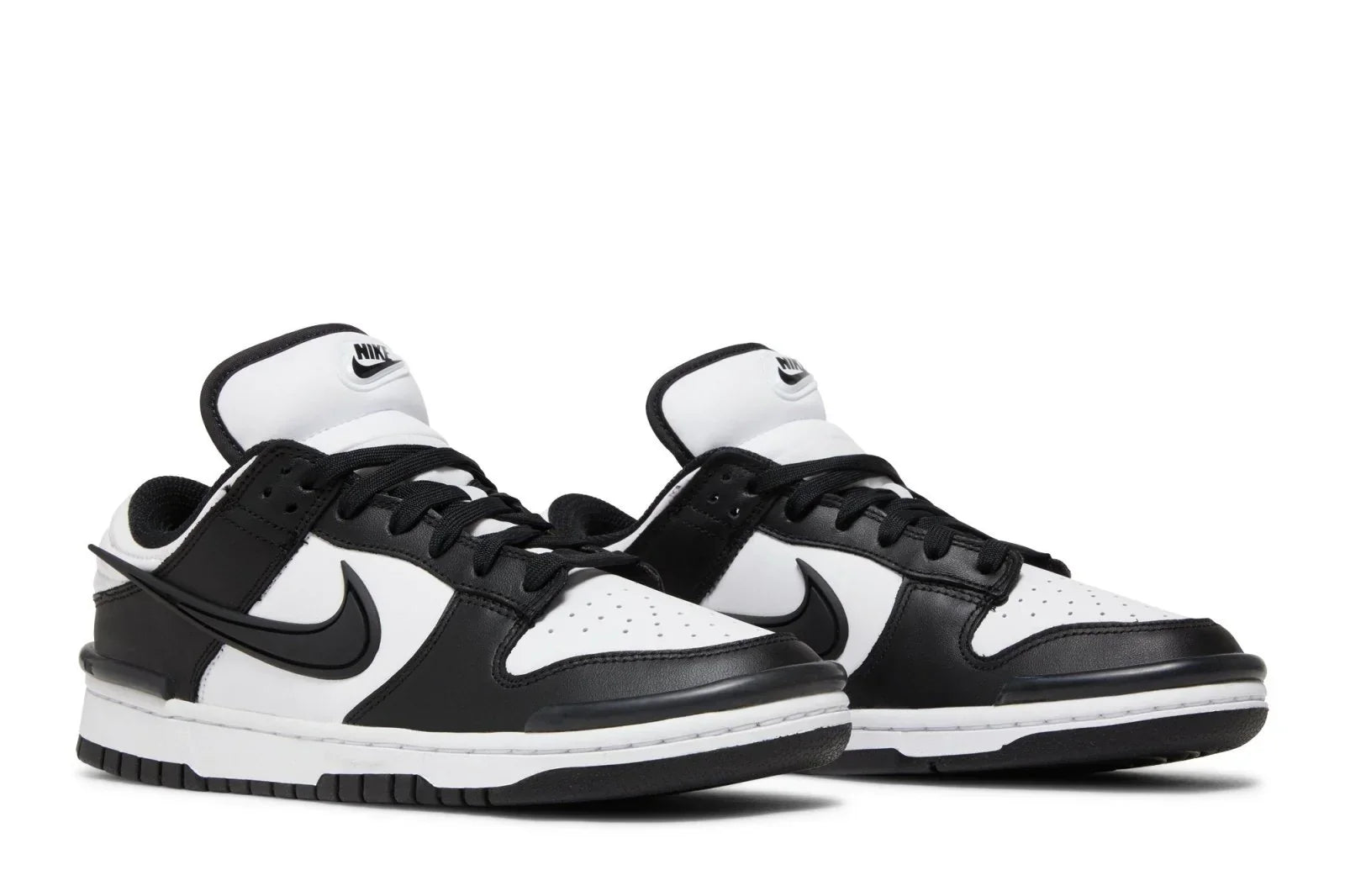 Tênis Nike Dunk Low Twist Panda Preto vista superior