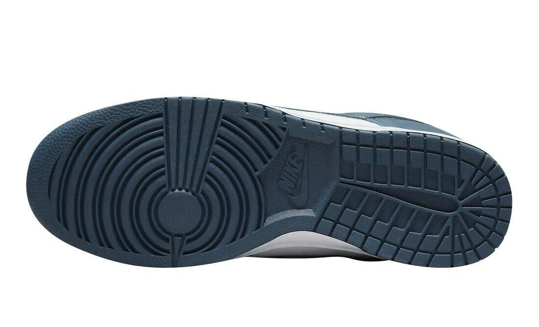 Tênis Nike Dunk Low Valerian Blue detalhe do material