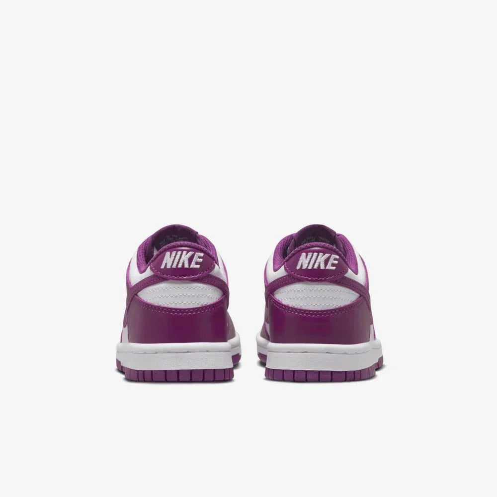 Tênis Nike Dunk Low Viotech Rosa detalhe do material