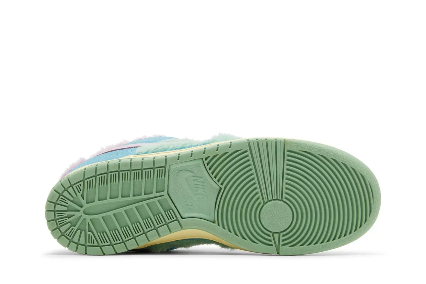 Tênis Nike Dunk Sb x Verdy Visty Azul detalhe lateral