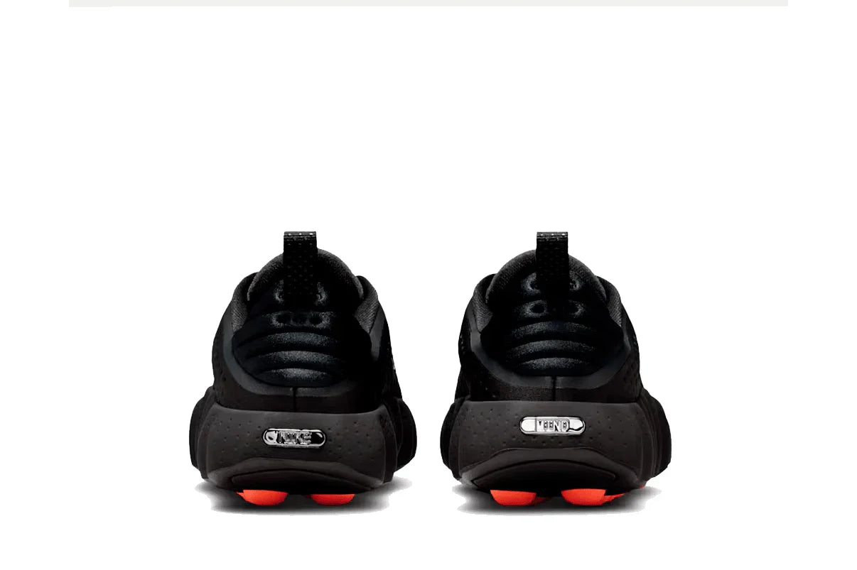 Tênis Nike Mind 002 Black Hyper Crimson Preto detalhe do material