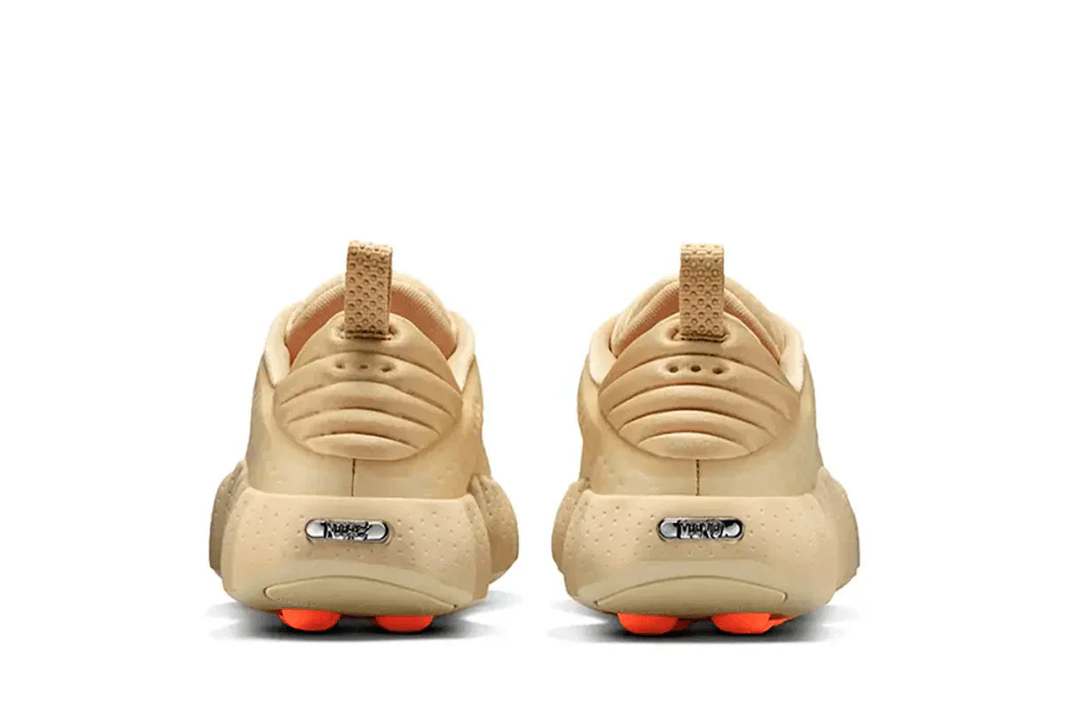 Tênis Nike Mind 002 Light Khaki Bege detalhe do material