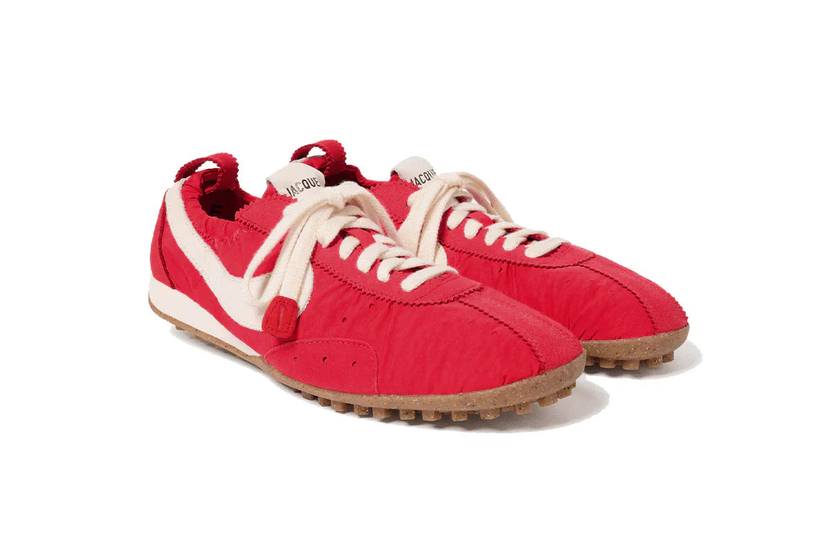 Tênis Nike Moon Shoe SP Jacquemus University Red Vermelho vista superior