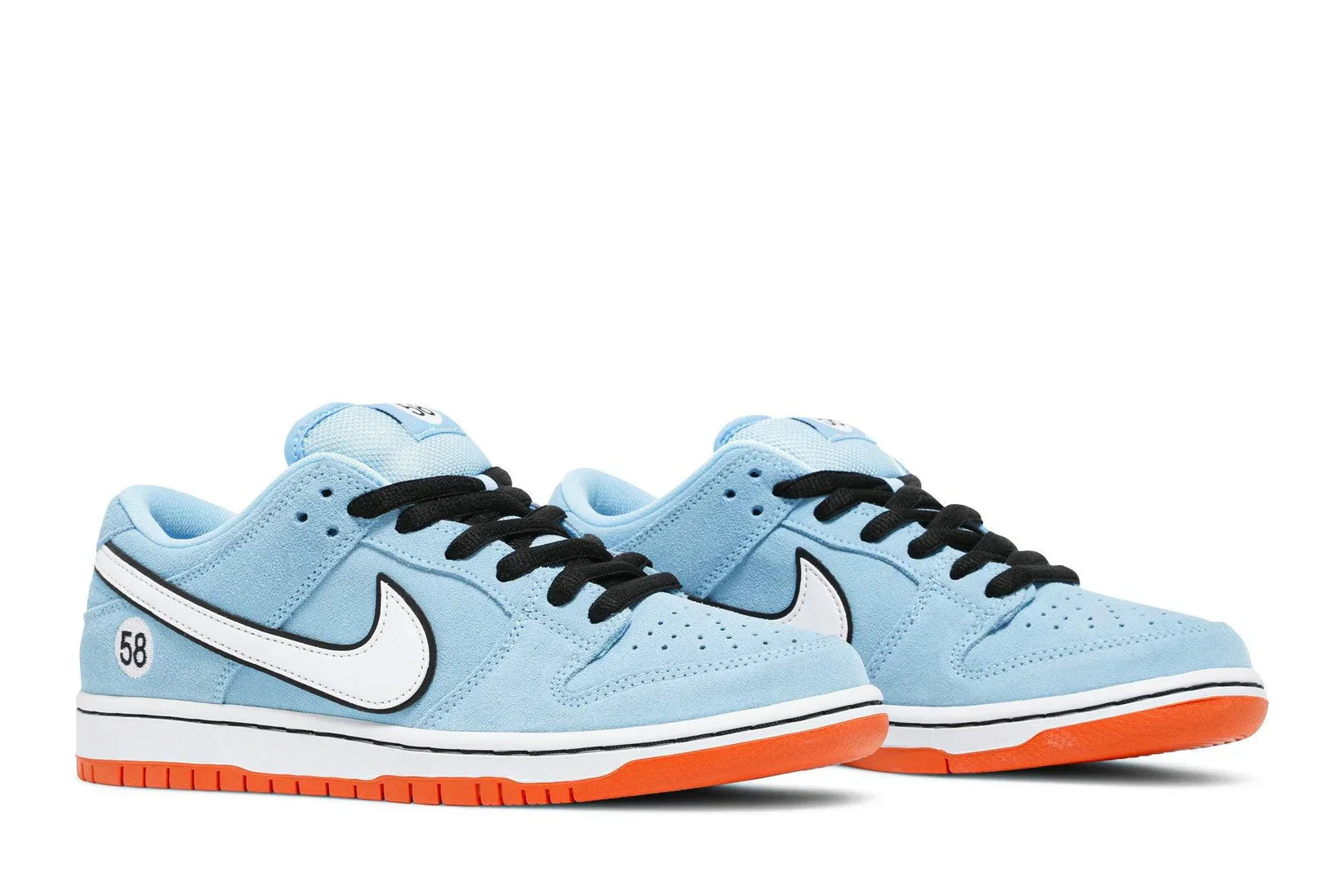Tênis Nike SB Dunk Low Club 58 Gulf Azul detalhe do solado
