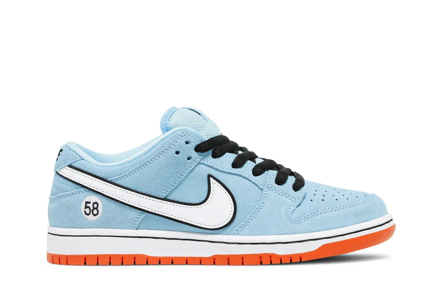 Tênis Nike SB Dunk Low Club 58 Gulf Azul vista superior