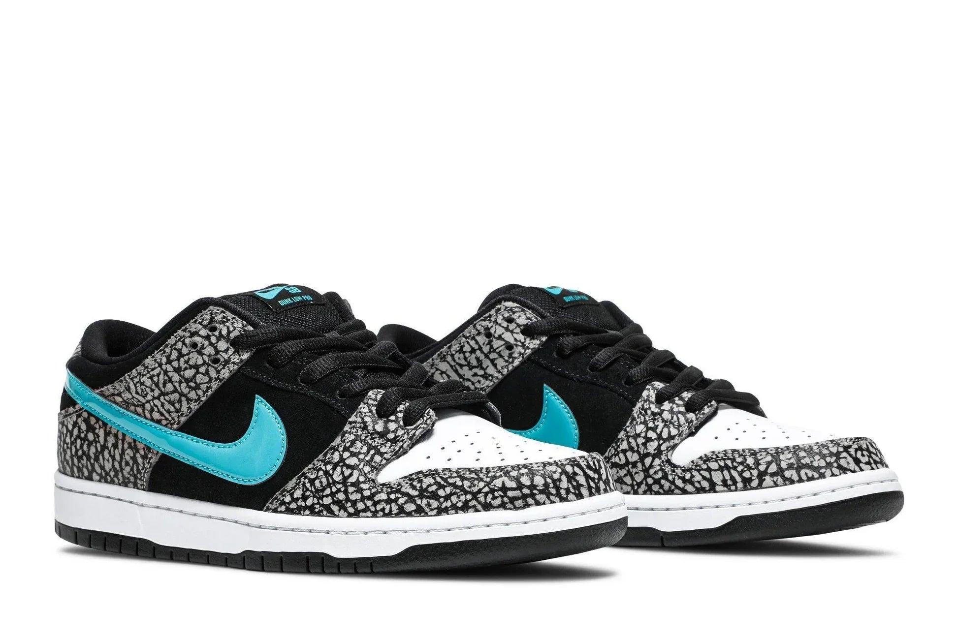 Tênis Nike SB Dunk Low Elephant Colorido vista superior