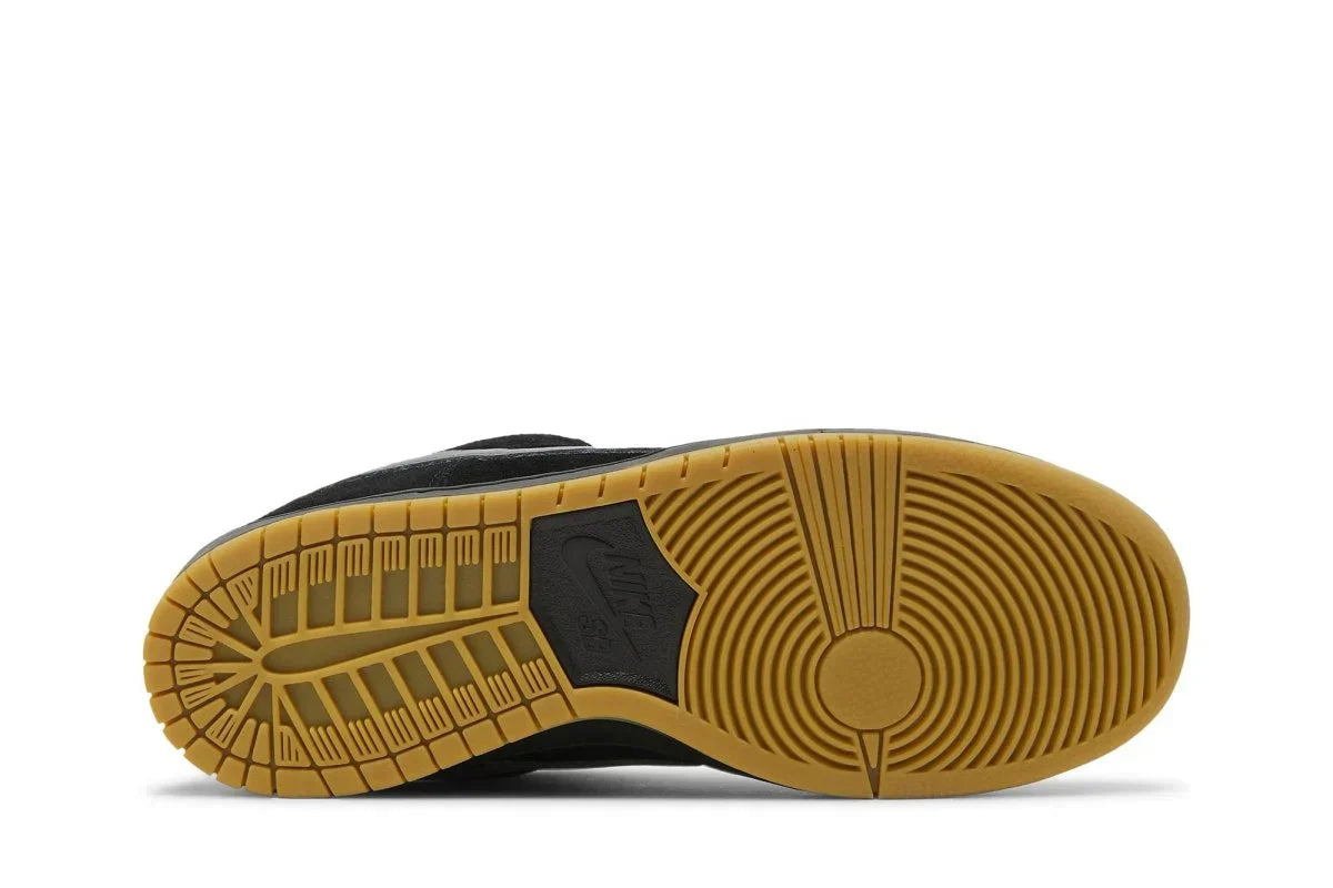 Tênis Nike Sb Dunk Low Pro Grey Black Preto vista traseira