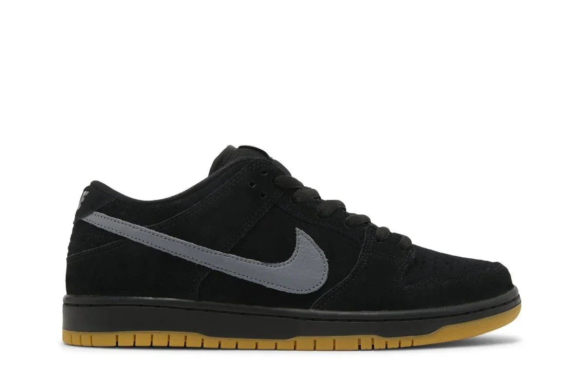 Tênis Nike Sb Dunk Low Pro Grey Black Preto vista superior
