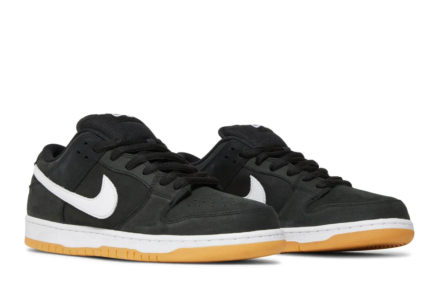 Tênis Nike SB Dunk Low Pro ISO Black Gum Preto vista superior