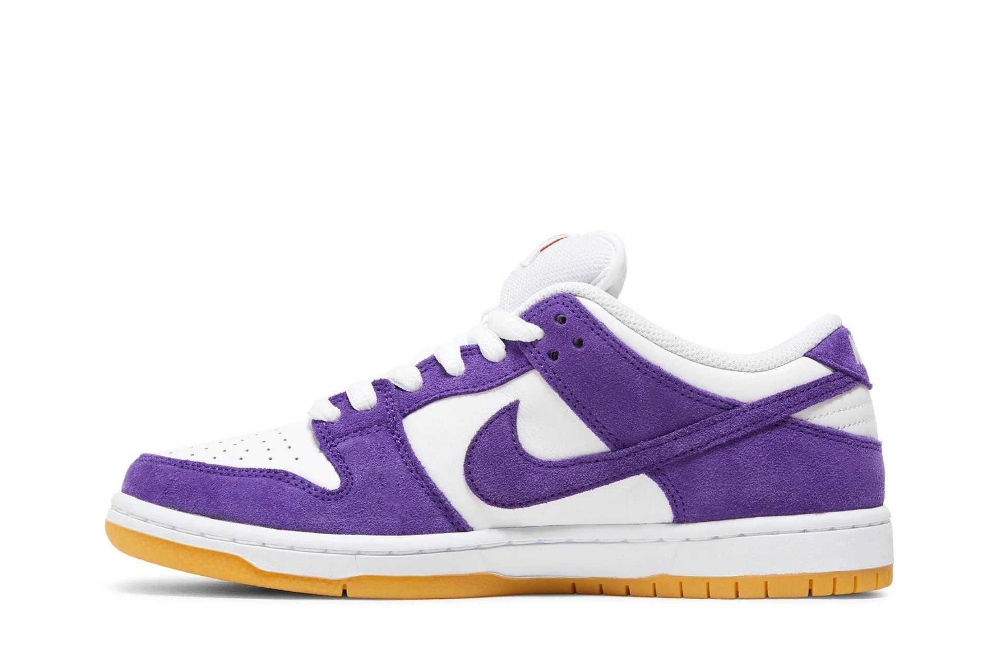 Tênis Nike SB Dunk Low Pro ISO Orange Label Court Purple Roxo vista traseira
