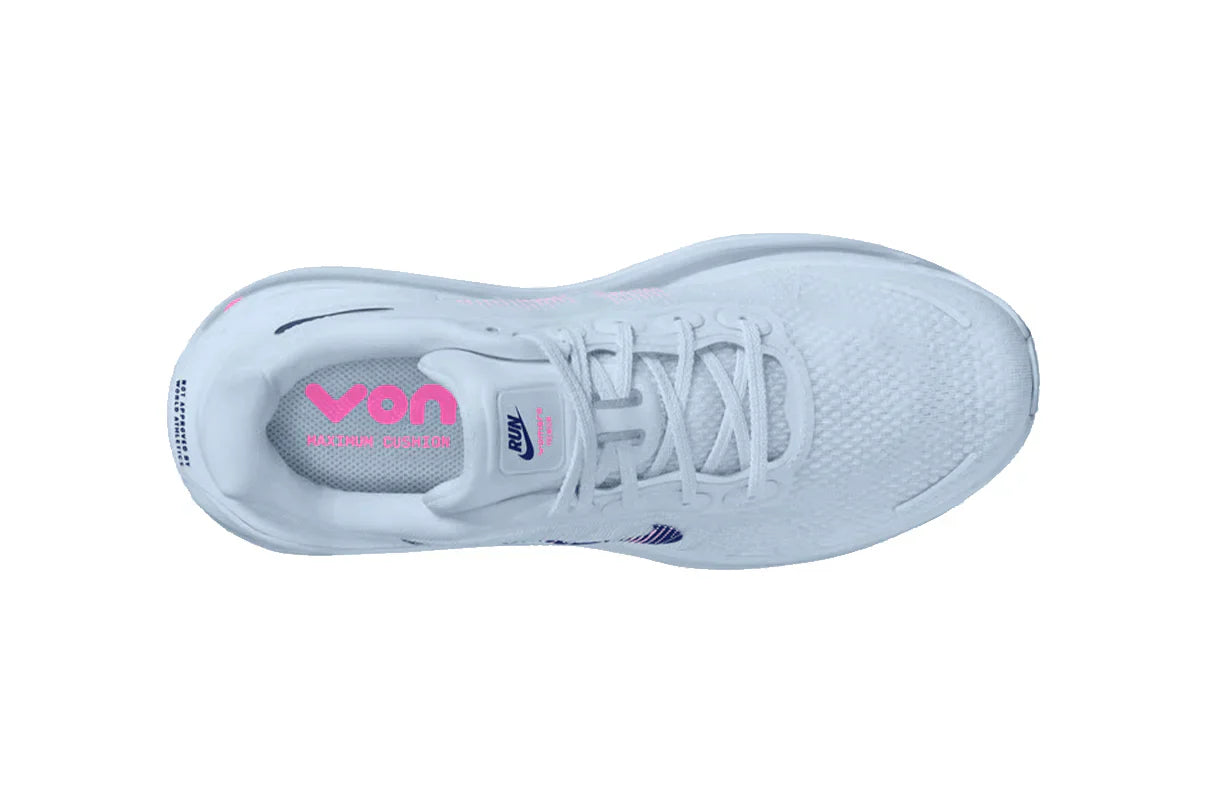 Tênis Nike Vomero Premium Blue Tint Azul detalhe do material