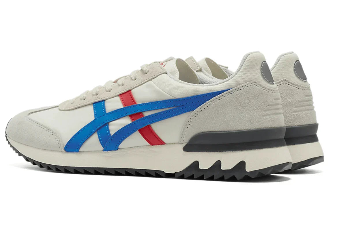 Tênis Onitsuka Tiger California 78 EX Monument Cream/Directoire Blue Off White detalhe do solado