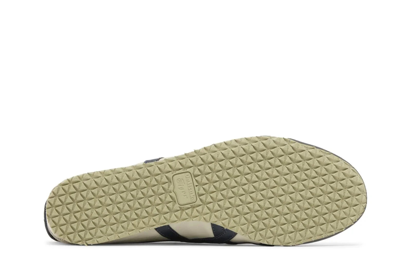 Tênis Onitsuka Tiger México 66 SD Brich Peacoat Bege detalhe lateral