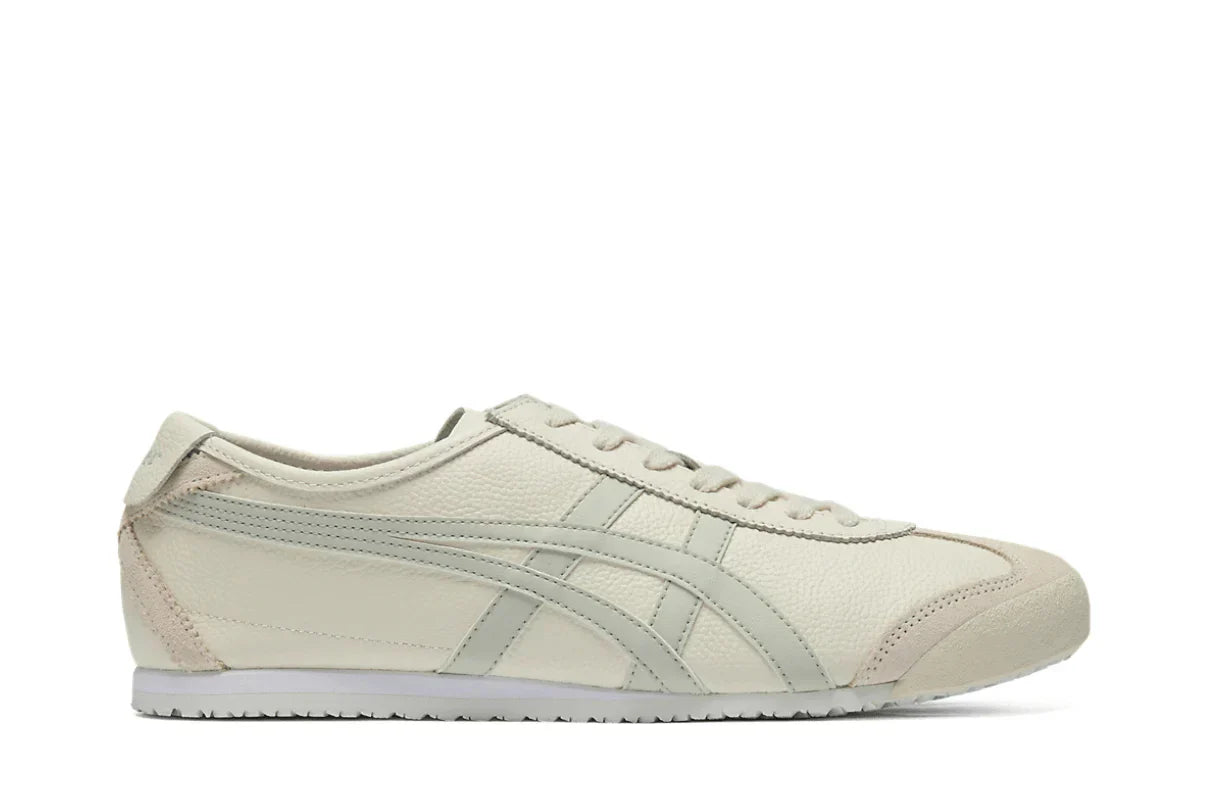 Tênis Onitsuka Tiger Mexico 66 Cream Light Sage Bege vista lateral