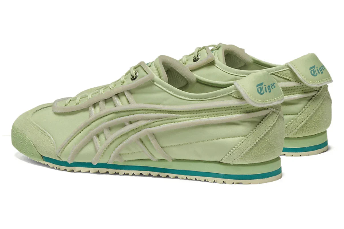 Tênis Onitsuka Tiger Mexico 66 SD Exposed Foam Jade Verde detalhe do material