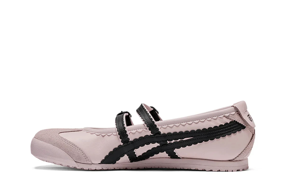 Tênis Onitsuka Tiger Mexico 66 TGRS Crystal Pink/Graphite Grey Rosa detalhe interno