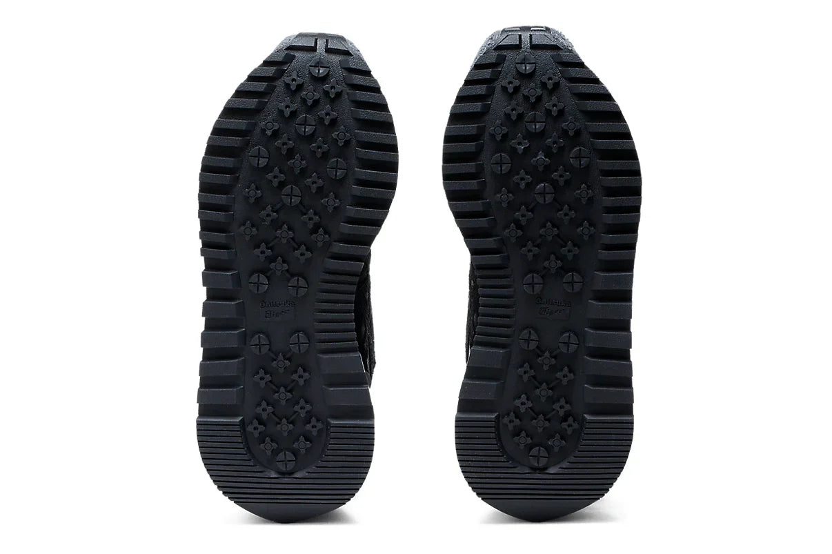 Tênis Onitsuka Tiger Moage Black Carrier Grey Preto vista traseira