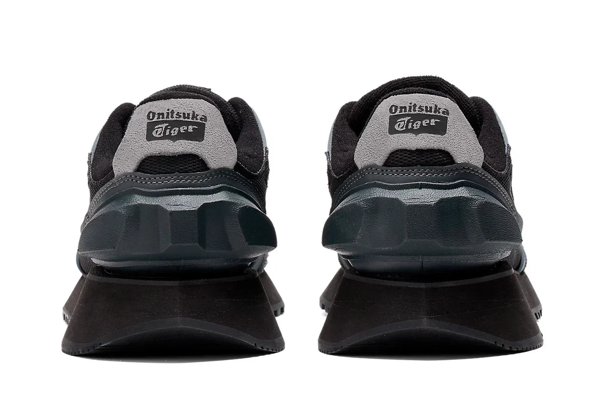 Tênis Onitsuka Tiger Moage Black Carrier Grey Preto detalhe lateral