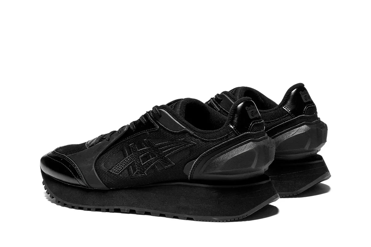 Tênis Onitsuka Tiger Moage Black/Graphite Grey Preto detalhe do solado