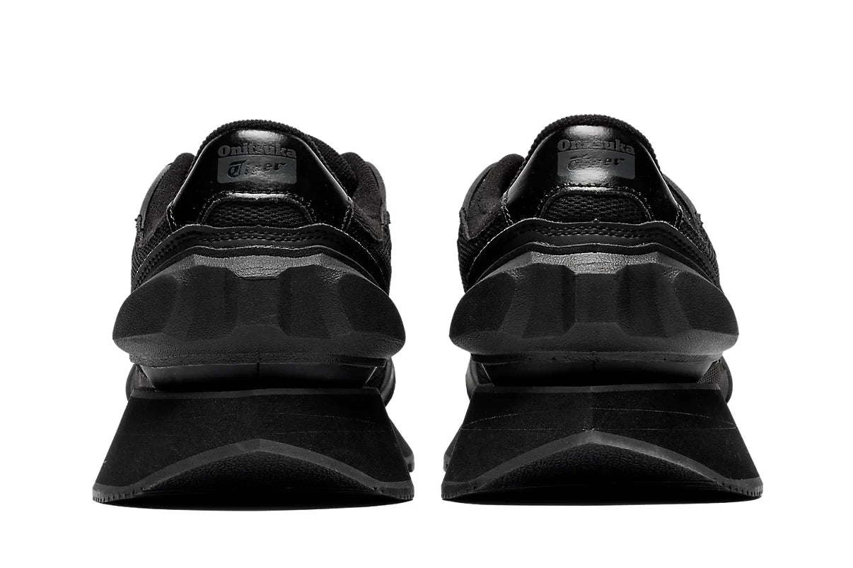 Tênis Onitsuka Tiger Moage Black/Graphite Grey Preto detalhe lateral