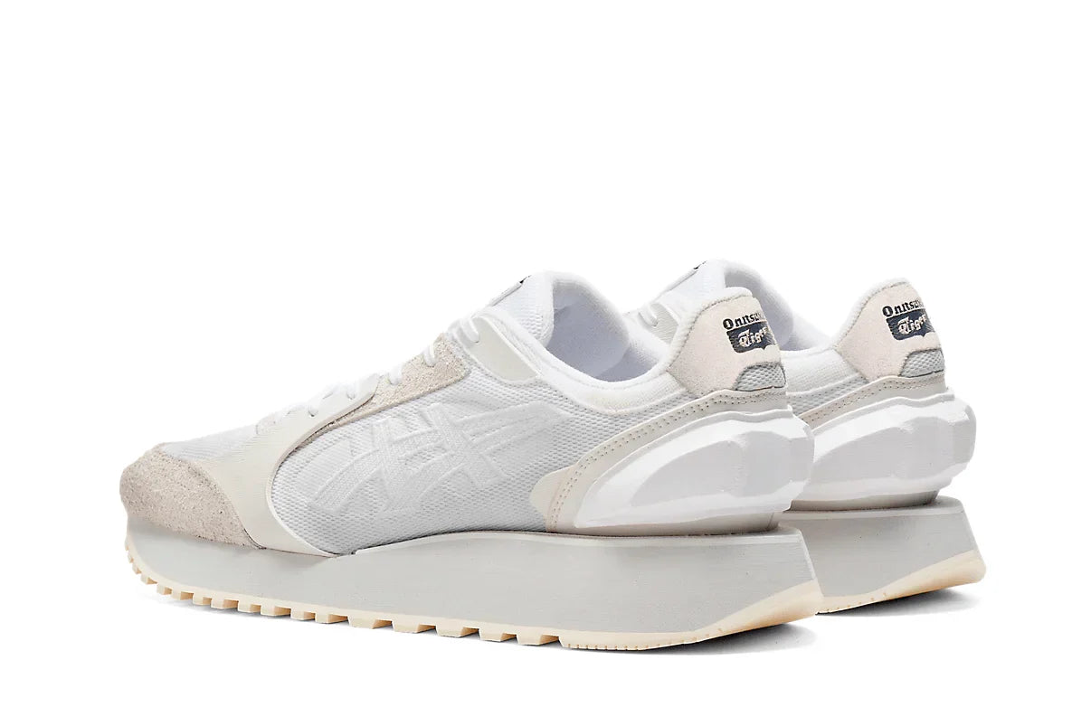 Tênis Onitsuka Tiger Moage White/White Branco detalhe do solado