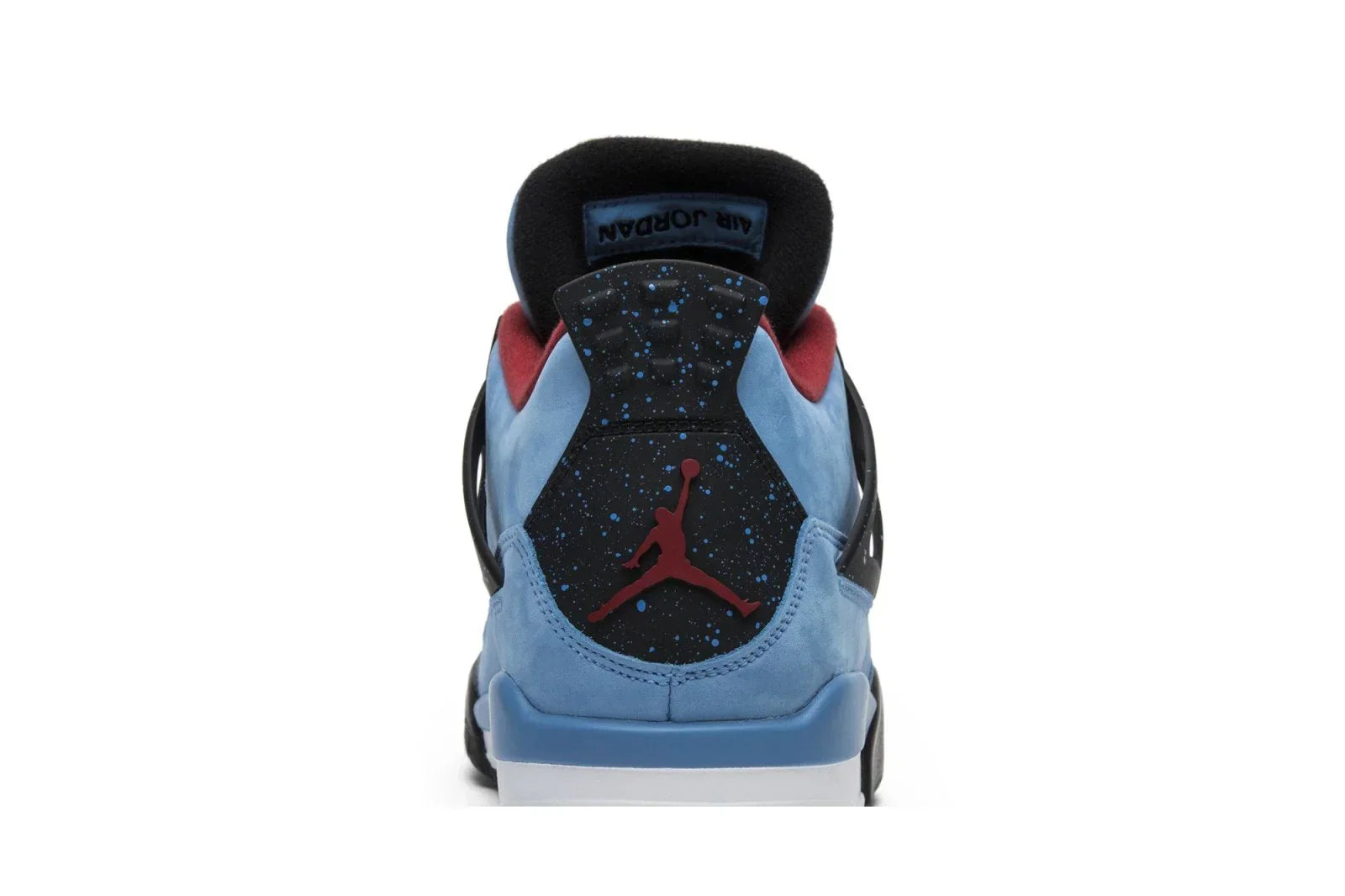 Tênis Travis Scott Air Jordan 4 Retro Cactus Jack Azul vista superior