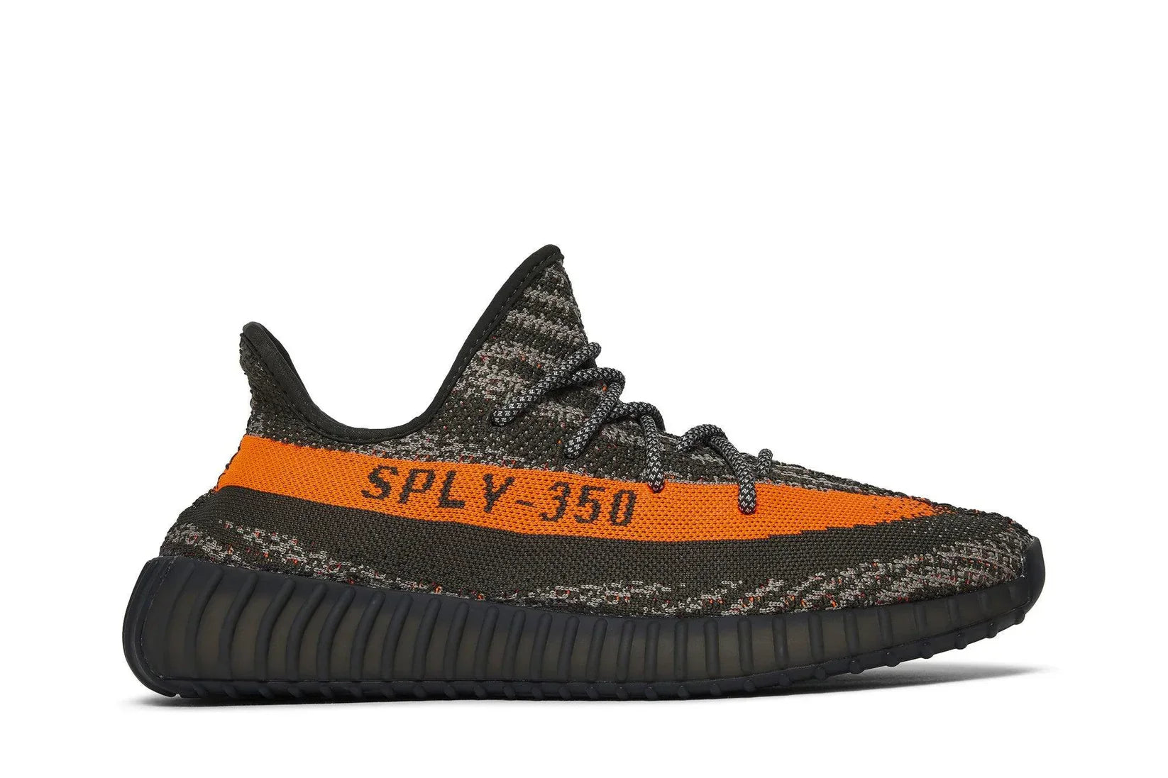 Tênis Yeezy 350 V2 Carbon Beluga Cinza vista superior
