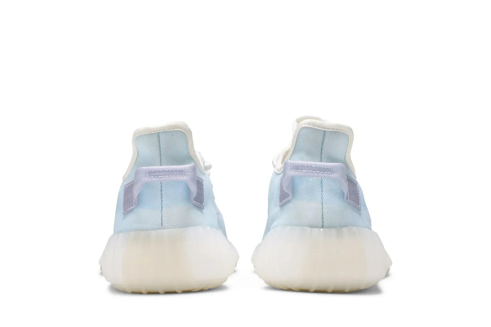 Tênis Yeezy Boost 350 v2 Mono Ice Azul detalhe do material